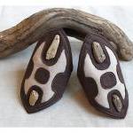 OOAK Felt Cuff Pair Driftwo..