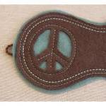 Felt Cuff Peace - Brown an..