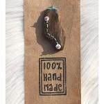 Driftwood Pendant, Felt and..