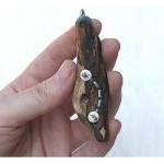 Driftwood Pendant, Felt and..