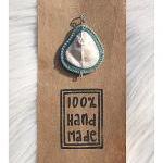 Shell Pendant, Felt and Bon..