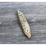 Driftwood Pendant, Bone and..