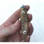 Driftwood Pendant, Bone and..